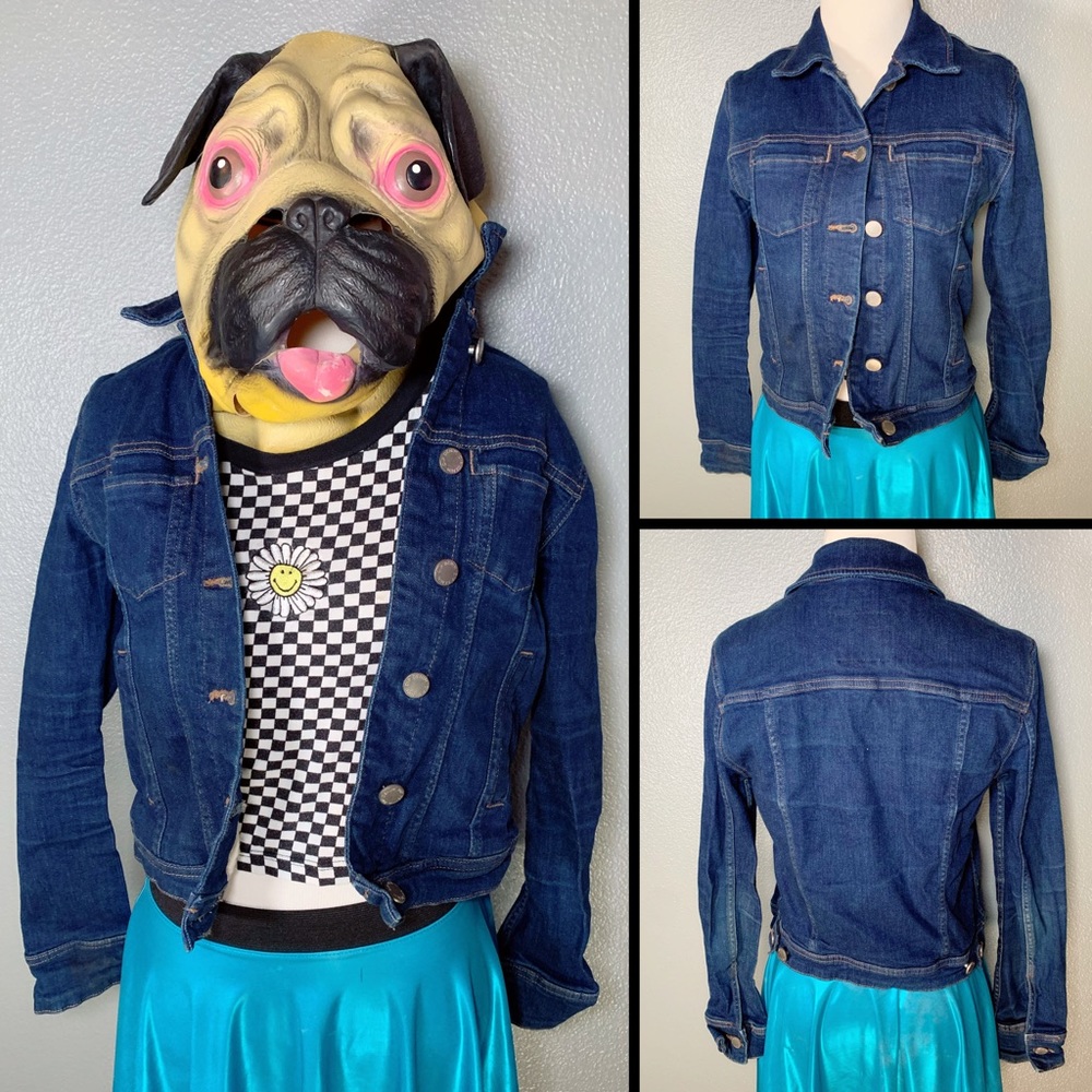 DIP, dark wash, jean jacket!!